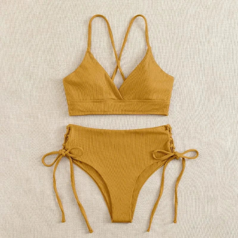Maillot de bain deux pièces minimaliste